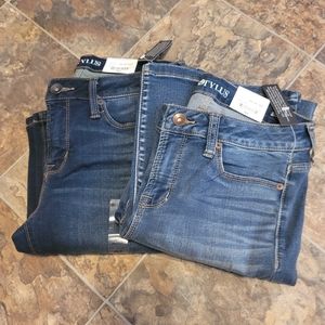 (2pairs)Women's Stylus Bootcut jeans size 6/28